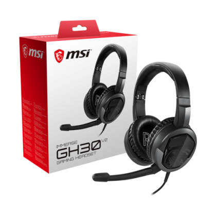 Auricular c/mic Gamer Inmerse Gh30 Msi