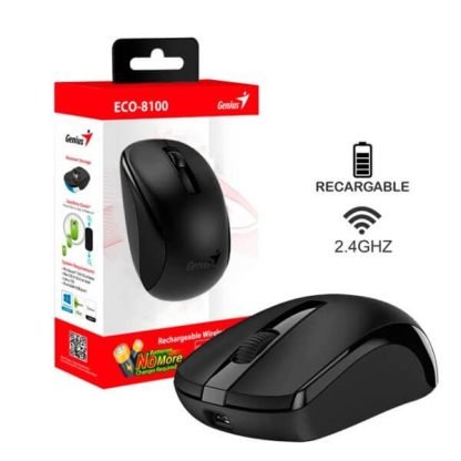 Mouse Inalámbrico Eco-8100 recergable Genius