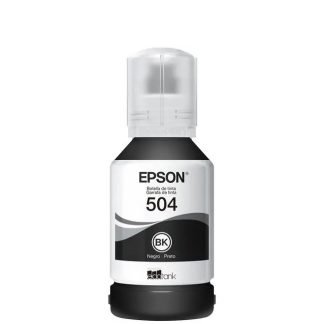 Botella de Tinta T504 Epson Original Negra