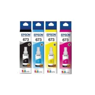 botellas epson original t673 pack x4