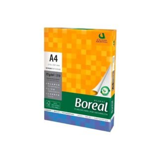 Papel resma x500 75gr A4 Boreal