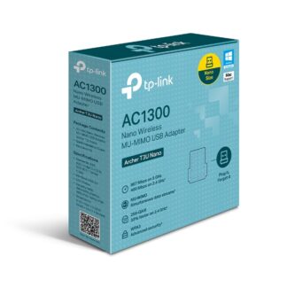 Wifi usb 400-867mbps 2.4/5Ghz AC1300 Archer T3U Nano Tp-Link