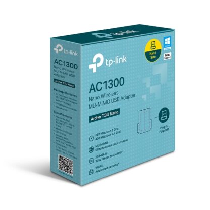 Wifi usb 400-867mbps 2.4/5Ghz AC1300 Archer T3U Nano Tp-Link